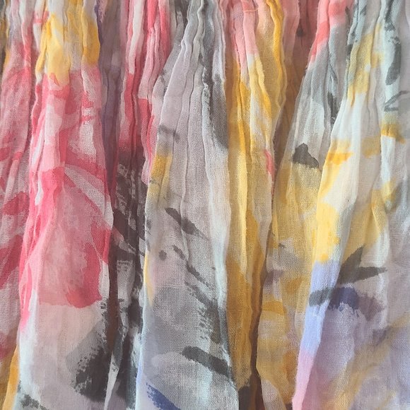 Long Vintage Floral Boho Skirt - Picture 7 of 9